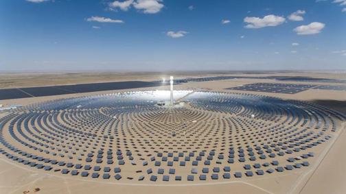 鲁能海西格尔木50MW塔式熔盐光热发电项目将于19日开放参观